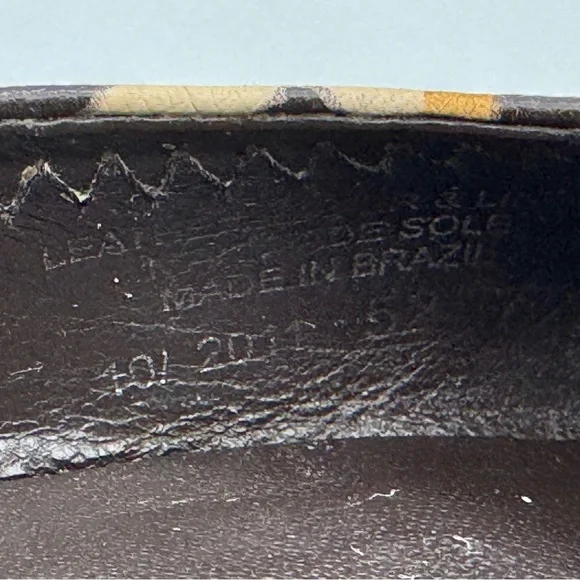 TORY BURCH Reva Leather Flats - Leopard - Sz 7.5 - Picture 8 of 9